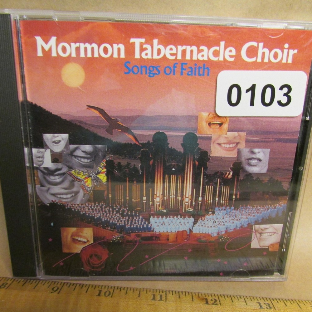 Mormon Tabernacle Choir CD Songs Of Faith Chorale Compilation CI Multicolor